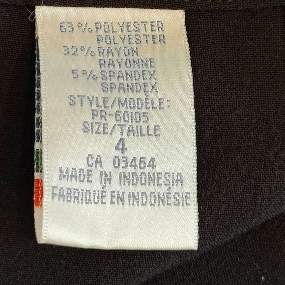 Ricki's Black Skirt With longer ruffled back side Size 4 - Picture 7 of 11